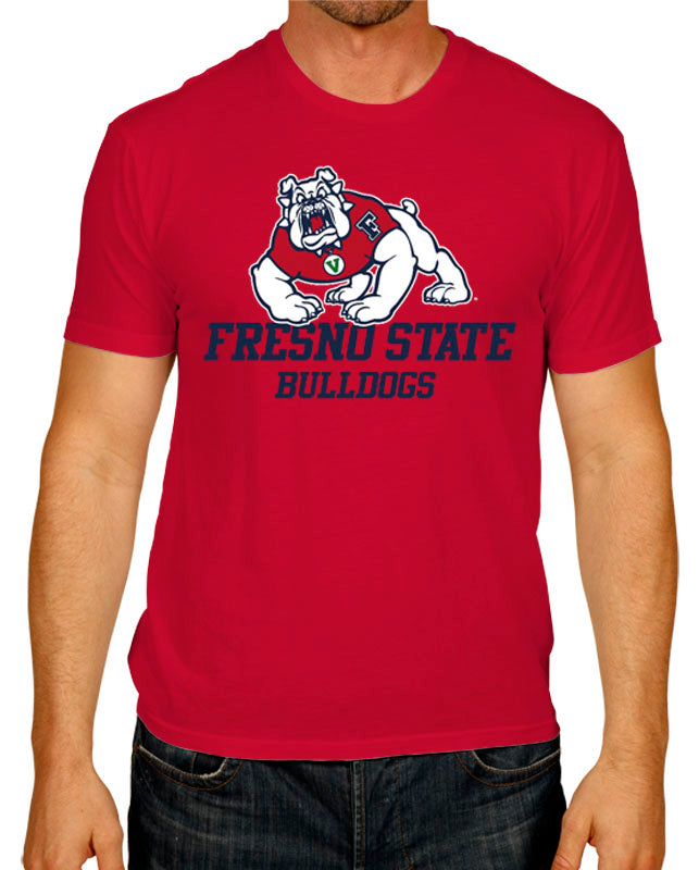 Fresno State Bulldogs NCAA Adult Gameday Cotton T-Shirt - Red