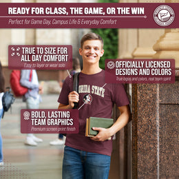 Florida State Seminoles NCAA Adult Gameday Cotton T-Shirt - Maroon