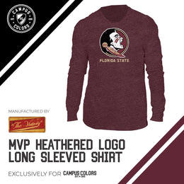 Florida State Seminoles NCAA MVP Adult Long-Sleeve Shirt - Maroon