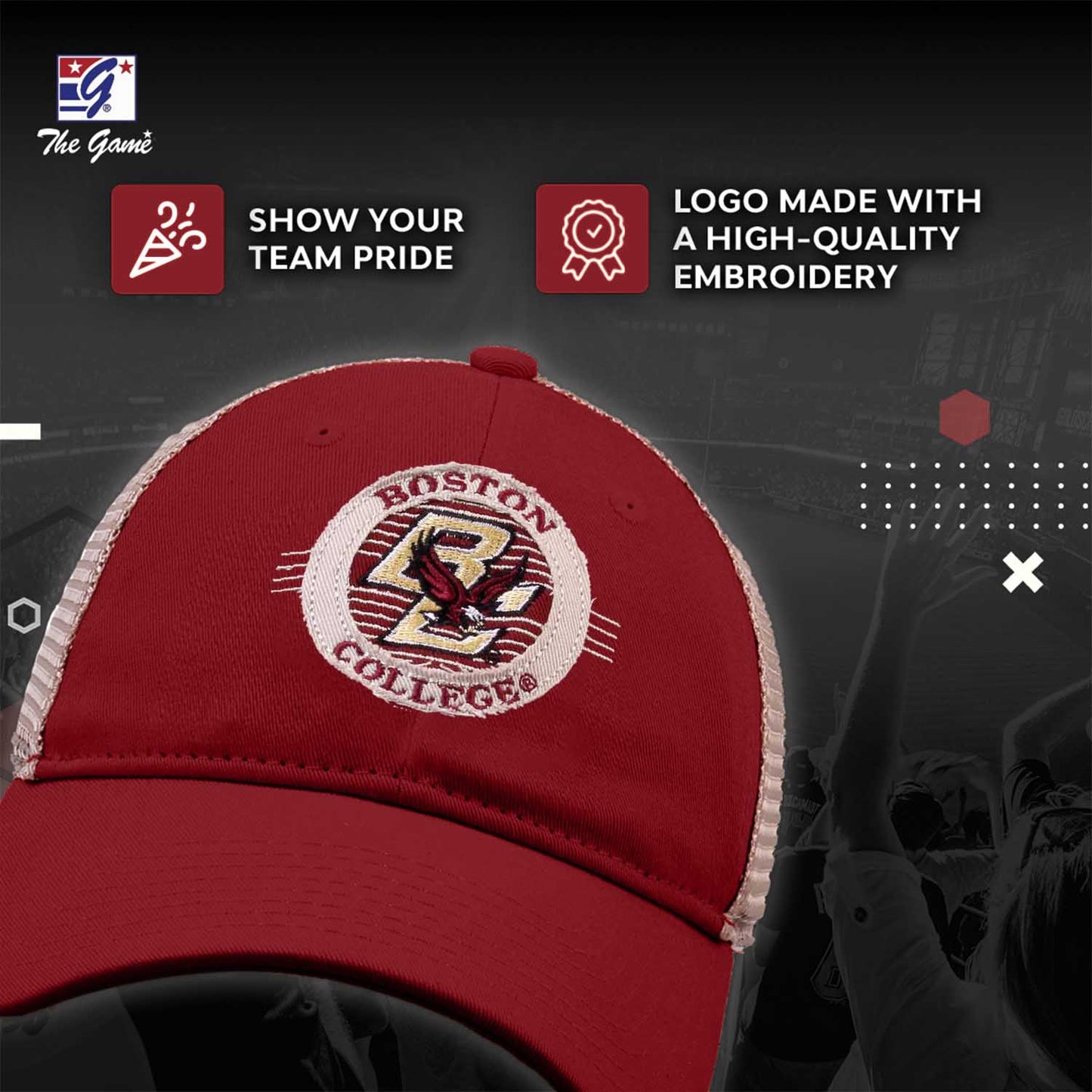 Boston College Eagles NCAA Snapback - Maroon