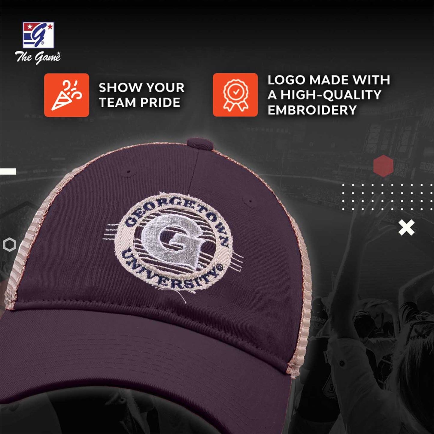 Georgetown Hoyas NCAA Snapback - Navy