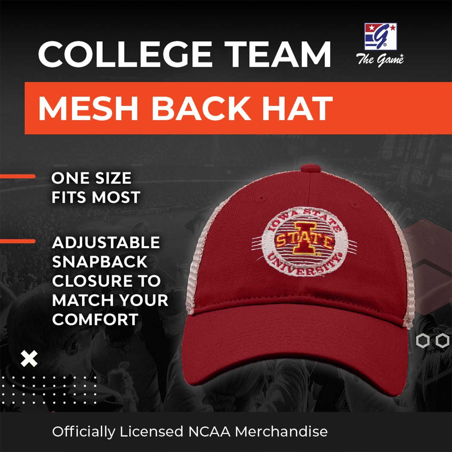 Iowa State Cyclones NCAA Snapback - Cardinal
