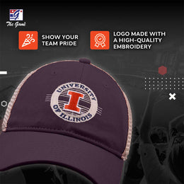 Illinois Fighting Illini NCAA Snapback - Navy