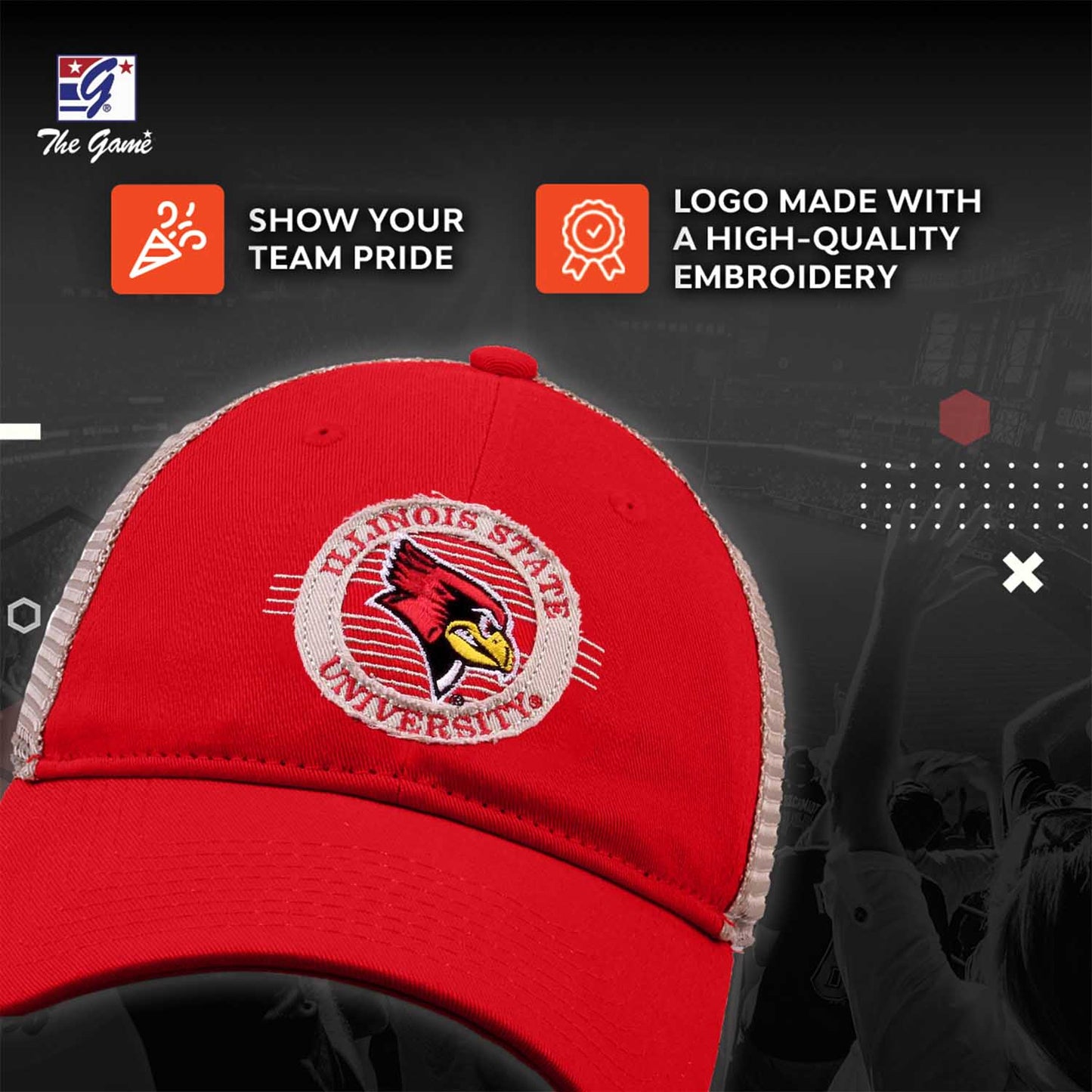 Illinois State Redbirds NCAA Snapback - Red