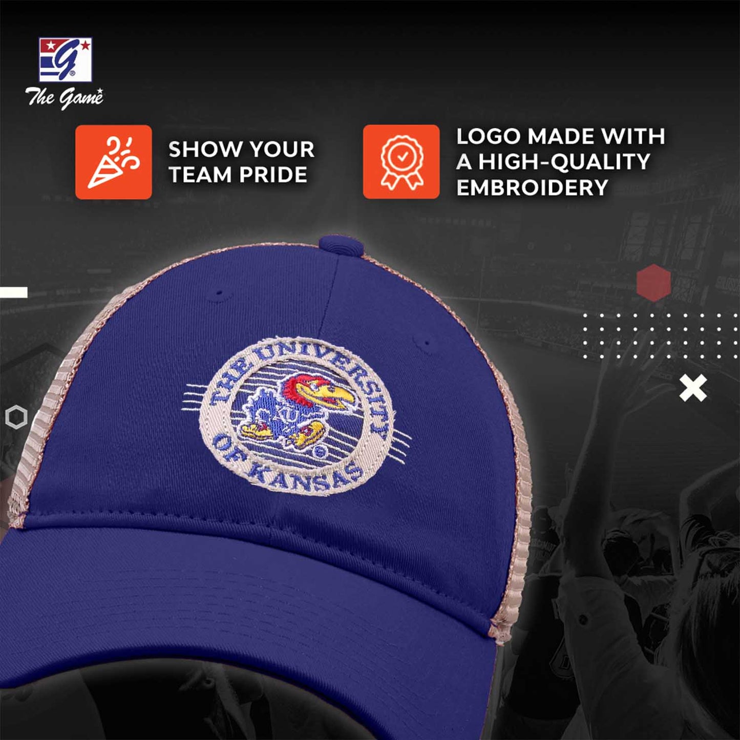 Kansas Jayhawks NCAA Snapback - Royal