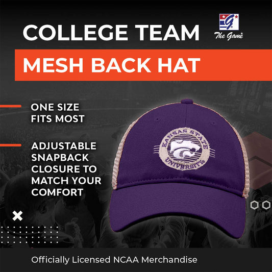 Kansas State Wildcats NCAA Snapback - Purple