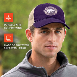 Kansas State Wildcats NCAA Snapback - Purple