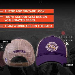 LSU Tigers NCAA Snapback - Purple