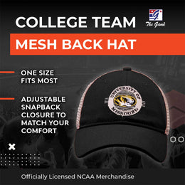 Missouri Tigers NCAA Snapback - Black