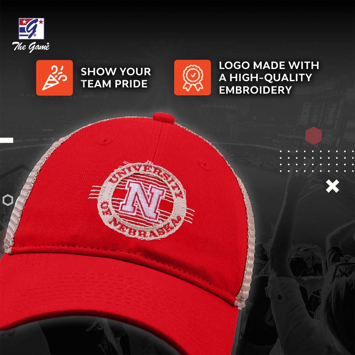 Nebraska Cornhuskers NCAA Snapback - Red