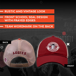 New Mexico State Aggies NCAA Snapback - Maroon