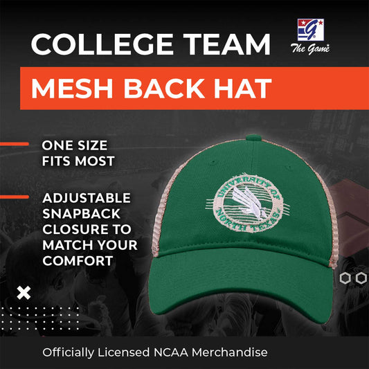 North Texas Mean Green NCAA Snapback - Kelly Green