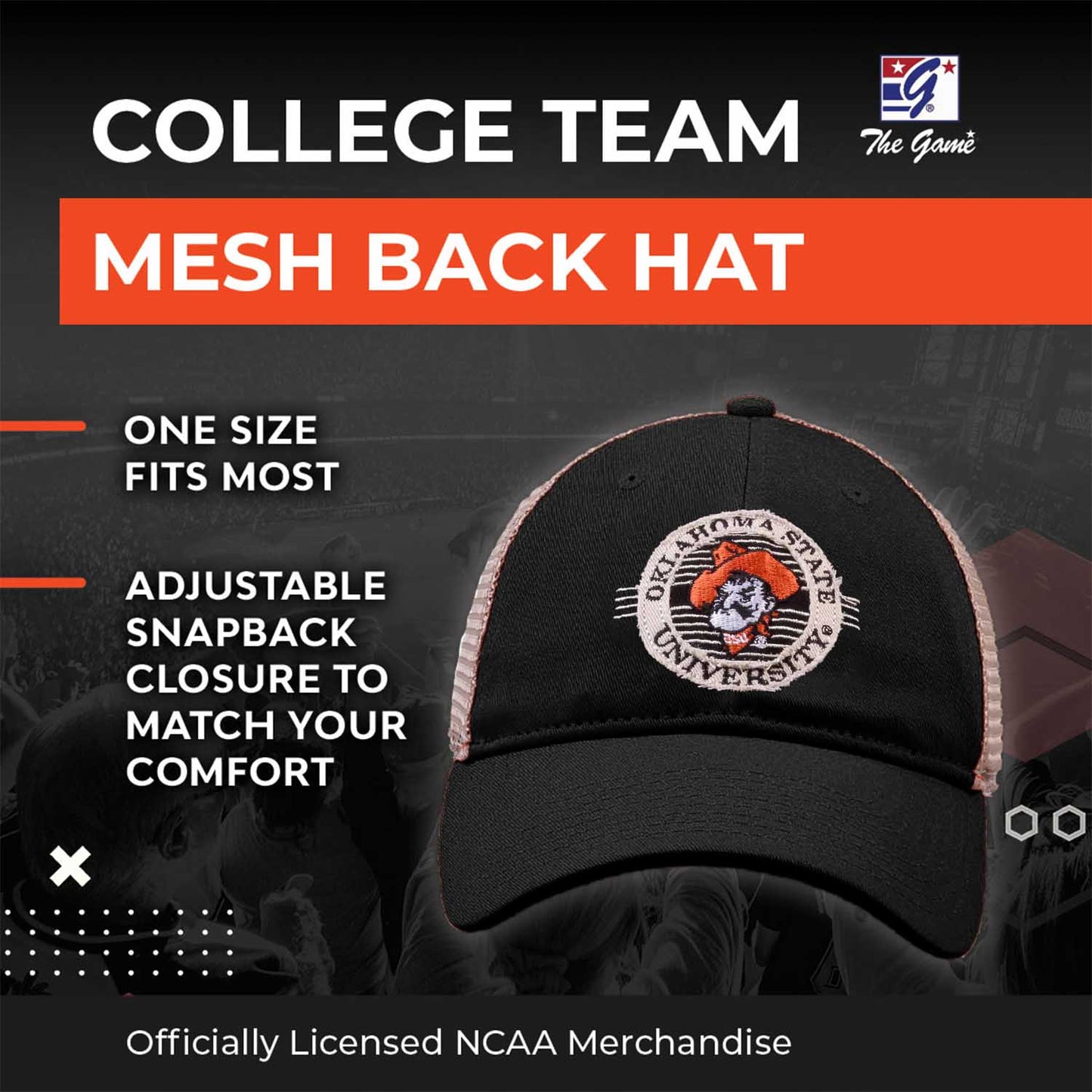 Oregon State Beavers NCAA Snapback - Black