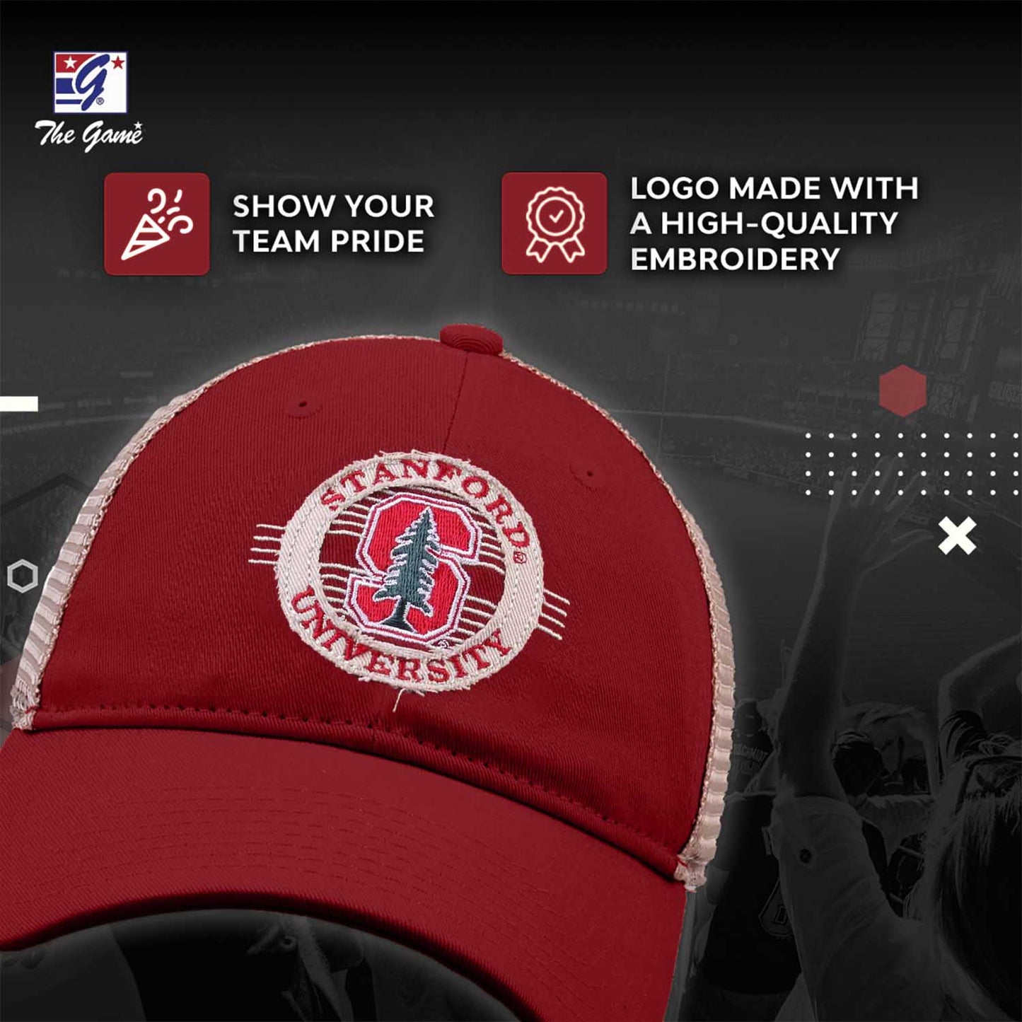Stanford Cardinal NCAA Snapback - Cardinal