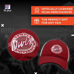 Temple Owls NCAA Snapback - Maroon