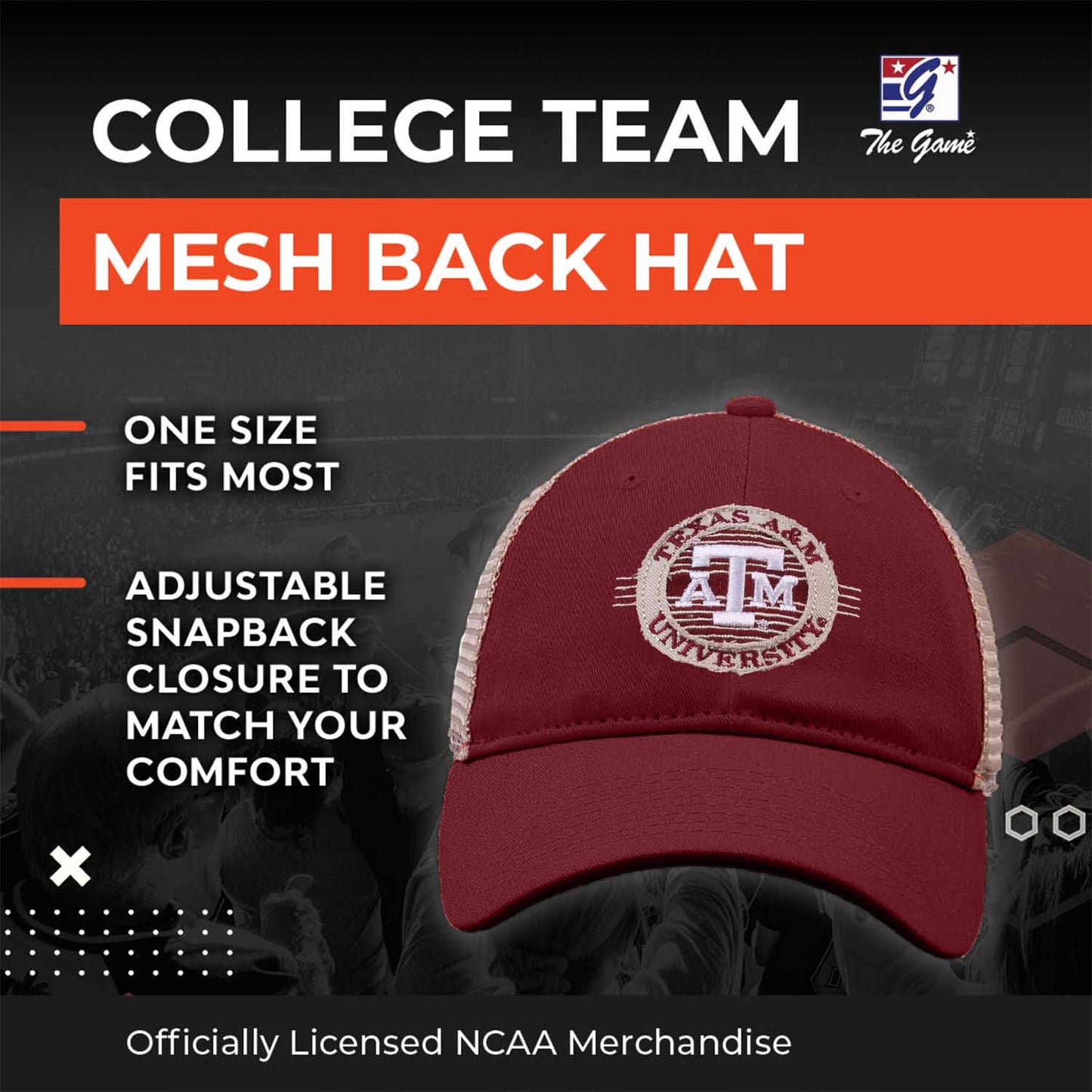 Texas A&M Aggies NCAA Snapback - Maroon