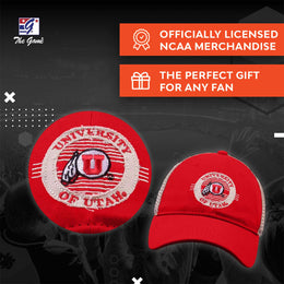 Utah Utes NCAA Snapback - Red