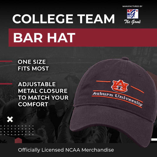 Auburn Tigers NCAA Adult Bar Hat - Navy
