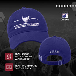 Buffalo Bulls NCAA Adult Bar Hat - Royal