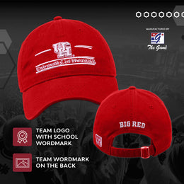 Cornell Big Red NCAA Adult Bar Hat - Red