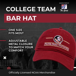 Florida State Seminoles NCAA Adult Bar Hat - Cardinal