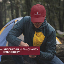 Indiana Hoosiers NCAA Adult Bar Hat - Cardinal