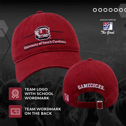 South Carolina Gamecocks NCAA Adult Bar Hat - Cardinal