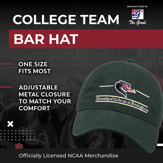 UAB Blazers NCAA Adult Bar Hat - Green