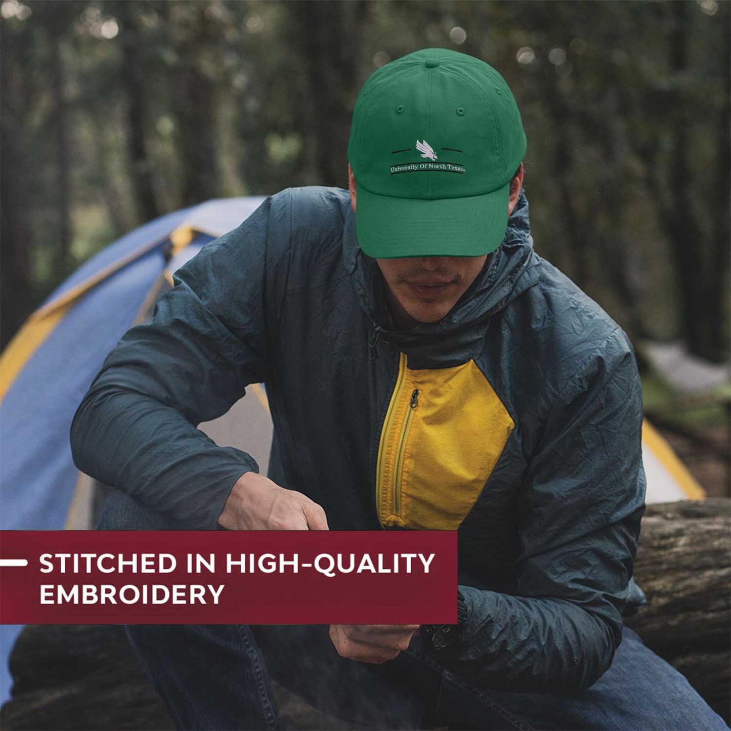 North Texas Mean Green NCAA Adult Bar Hat - Green