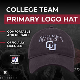 Columbia Lions NCAA Adult Relaxed Fit Logo Hat - Navy
