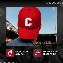Cornell Big Red NCAA Adult Relaxed Fit Logo Hat - Red