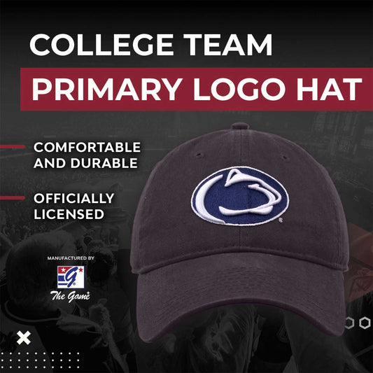 Penn State Nittany Lions NCAA Adult Relaxed Fit Logo Hat - Navy