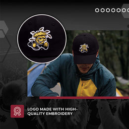 Wichita State Shockers NCAA Adult Relaxed Fit Logo Hat - Black