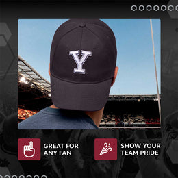 Yale Bulldogs NCAA Adult Relaxed Fit Logo Hat - Navy