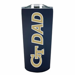 Georgia Tech Yellowjackets NCAA Stainless Steel Travel Tumbler for Dad - Navy