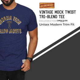 Georgia Tech Yellowjackets Adult College Team Color T-Shirt - Navy