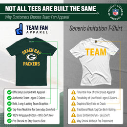Green Bay Packers NFL Adult Gameday T-Shirt - Forest Green