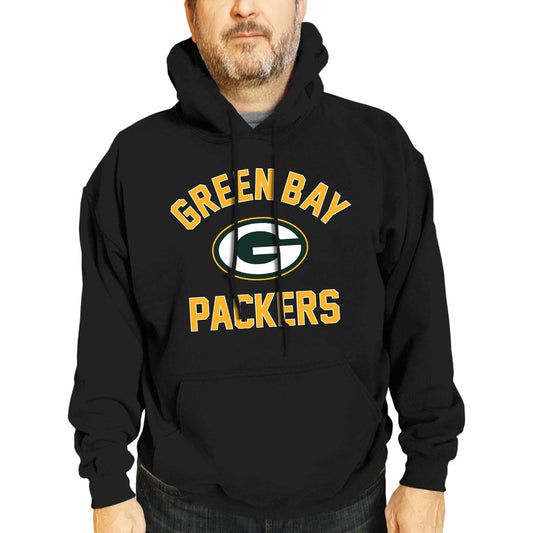 Green Bay Packers NFL Adult Gameday Hooded Sweatshirt - Black