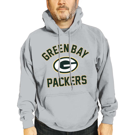 Green Bay Packers NFL Adult Gameday Hooded Sweatshirt - Gray
