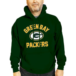 Green Bay Packers NFL Adult Gameday Hooded Sweatshirt - Forest Green