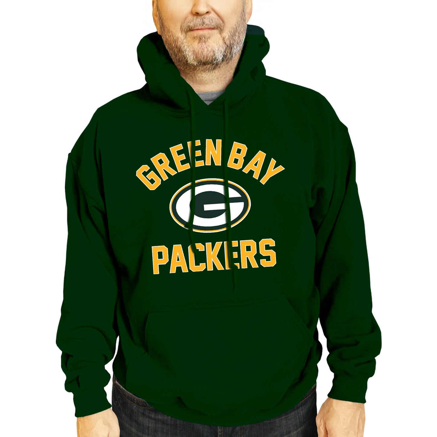 Green Bay Packers NFL Adult Gameday Hooded Sweatshirt - Forest Green