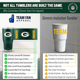 Green Bay Packers NFL 30oz Gameday Stainless Steel Tumbler - Hunter Green