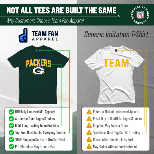 Green Bay Packers NFL Home Team Tee - Forest Green