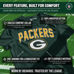 Green Bay Packers NFL Home Team Tee - Forest Green