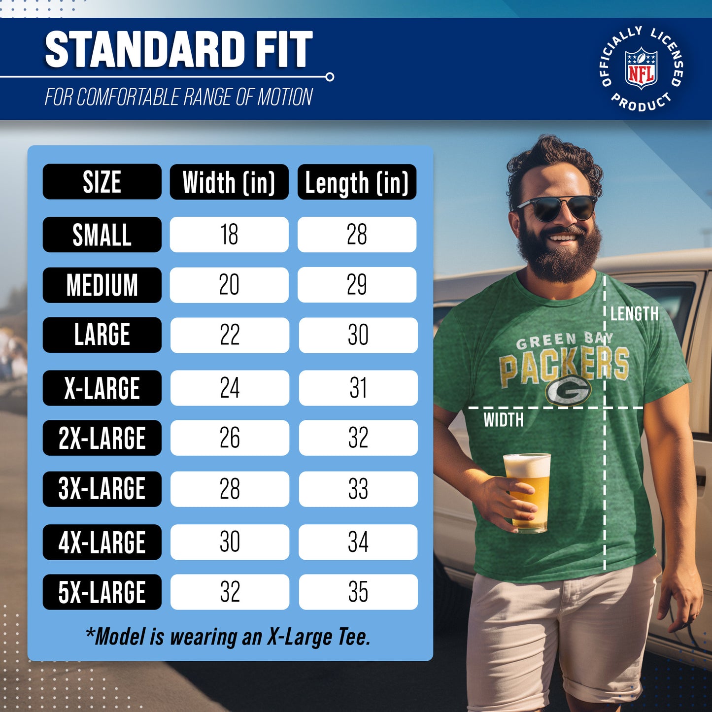 Green Bay Packers NFL Starting Fresh Short Sleeve Heather T-Shirt - Green