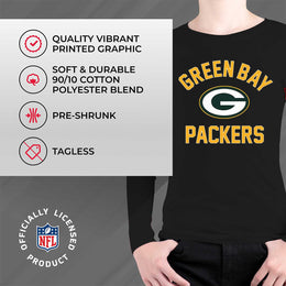 Green Bay Packers NFL Youth Gameday Crewneck Sweatshirt - Black