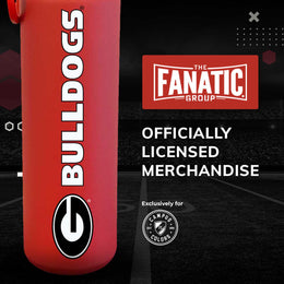 Georgia Bulldogs NCAA Stainless Steel Water Bottle - Red