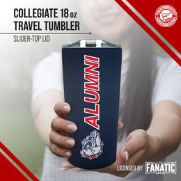 Gonzaga Bulldogs Collegiate Stainless Steel Travel Tumbler for Alumni - Navy