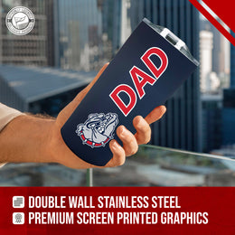 Gonzaga Bulldogs NCAA Stainless Steel Travel Tumbler for Dad - Navy