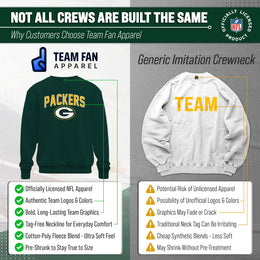 Green Bay Packers NFL Home Team Crew - Forest Green